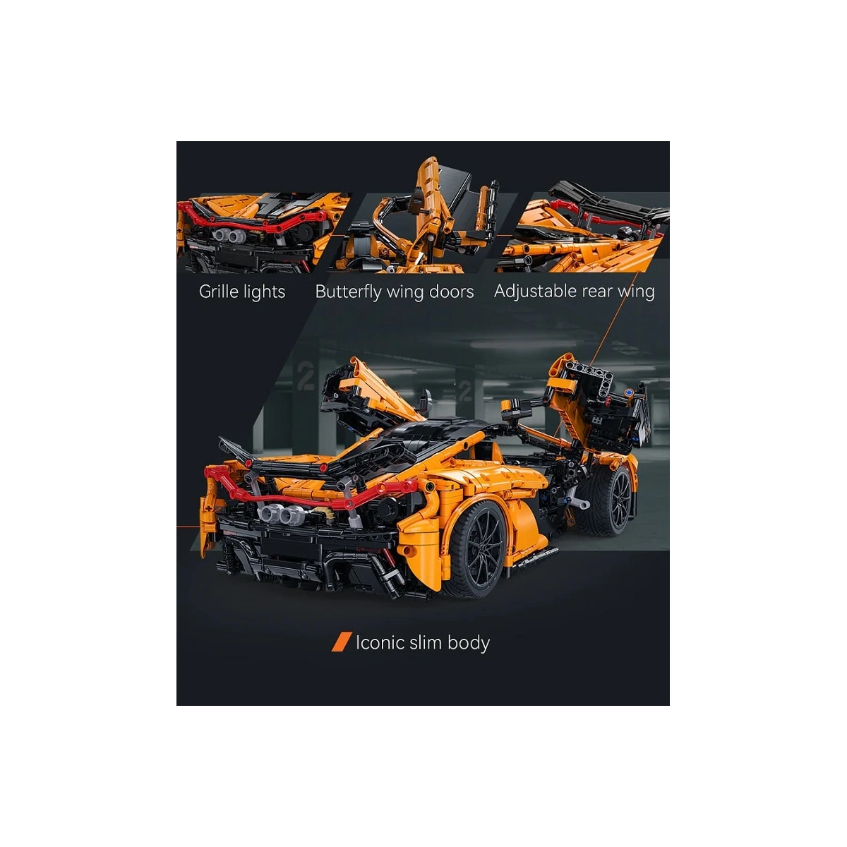 C61513W Assassin XR Rennwagen Bauset 3617 Teile 10 C61513W Assassin XR Rennwagen Bauset 3617 Teile – Bild 10