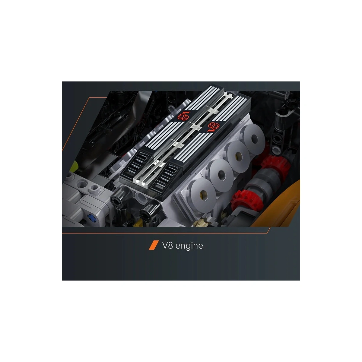 C61513W Assassin XR Rennwagen Bauset 3617 Teile 11 C61513W Assassin XR Rennwagen Bauset 3617 Teile – Bild 11