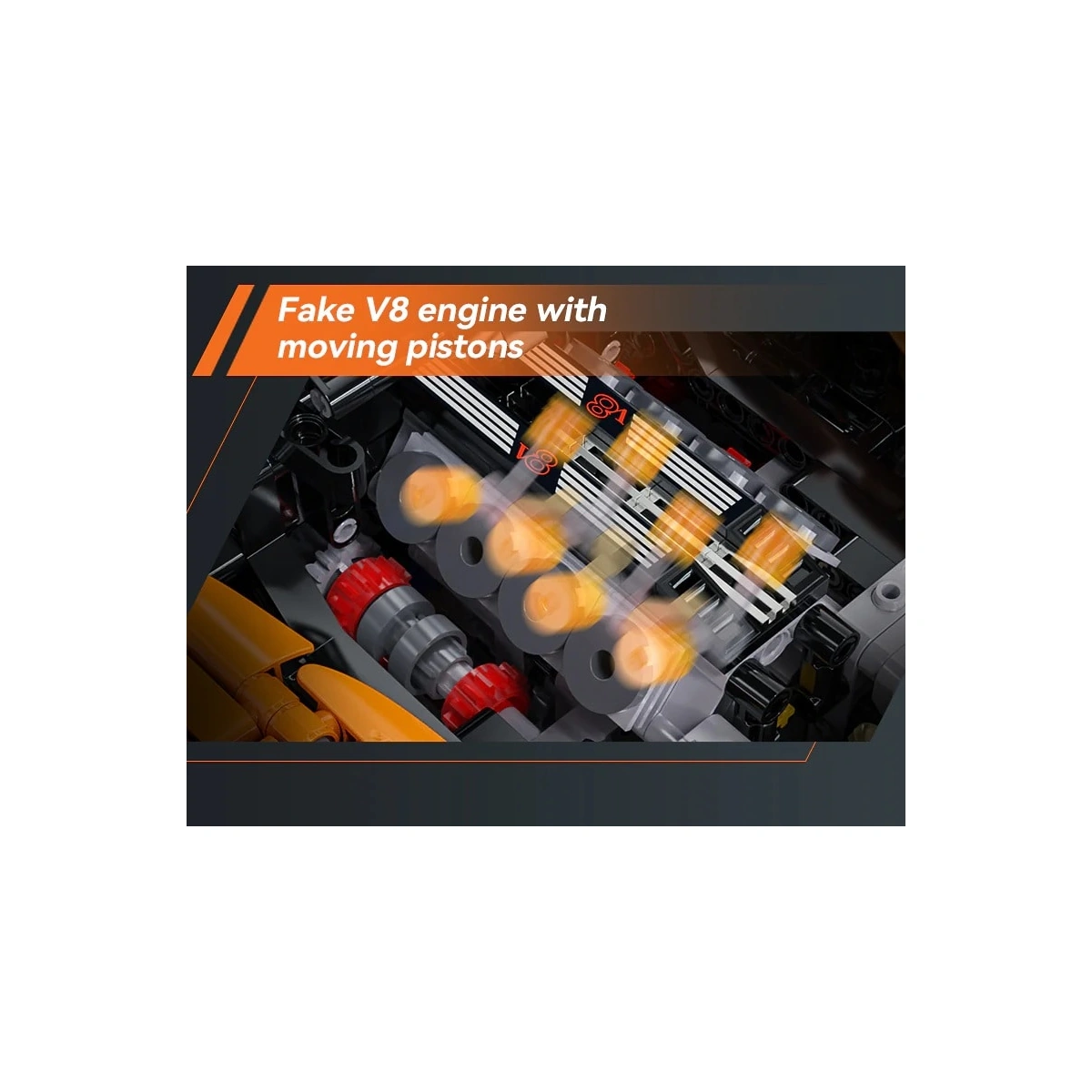 C61513W Assassin XR Rennwagen Bauset 3617 Teile 12 C61513W Assassin XR Rennwagen Bauset 3617 Teile – Bild 12