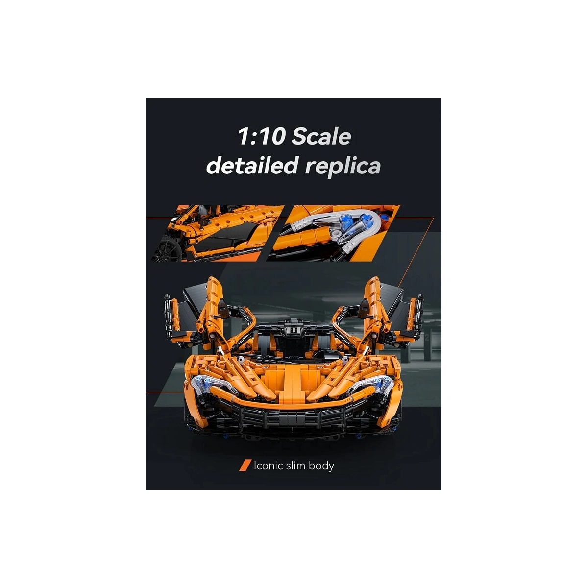 C61513W Assassin XR Rennwagen Bauset 3617 Teile 13 C61513W Assassin XR Rennwagen Bauset 3617 Teile – Bild 13