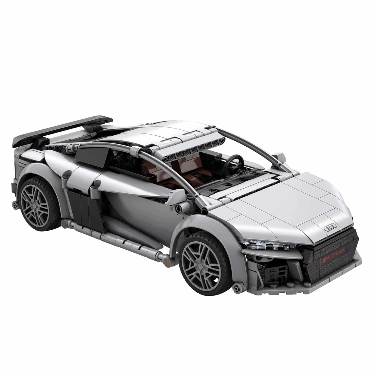 C57012W Audi R8 Baustein-Modell im Maßstab 1:14 575 Teile 1 C57012W Audi R8 Baustein-Modell im Maßstab 1:14 575 Teile