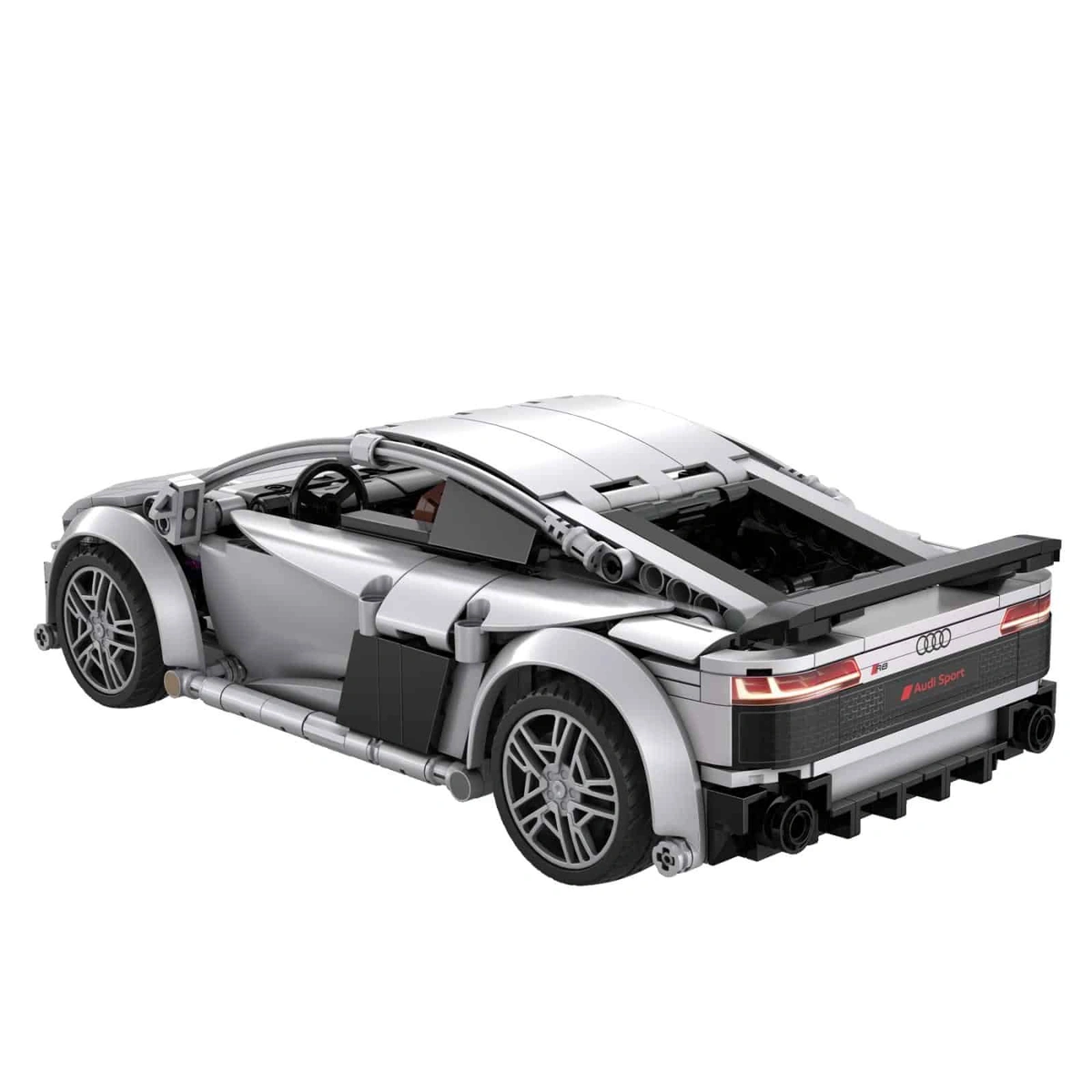C57012W Audi R8 Baustein-Modell im Maßstab 1:14 575 Teile 3 C57012W Audi R8 Baustein-Modell im Maßstab 1:14 575 Teile – Bild 3