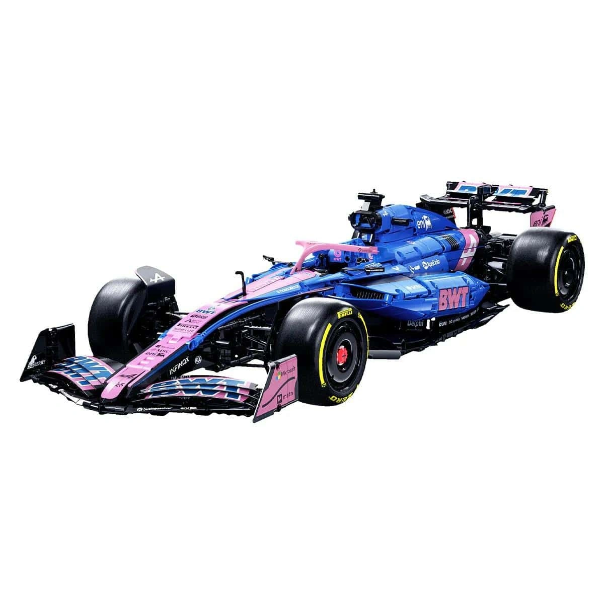 C64012W BWT Alpine F1 Team Rennwagen A525 Modellbausatz 2173 Teile – Bild 2