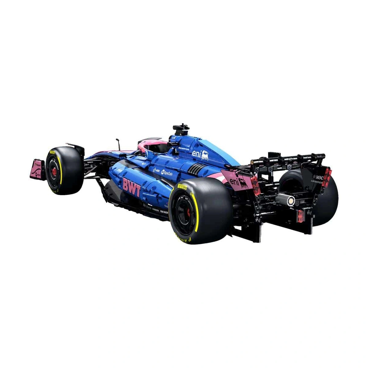 C64012W BWT Alpine F1 Team Rennwagen A525 Modellbausatz 2173 Teile – Bild 3