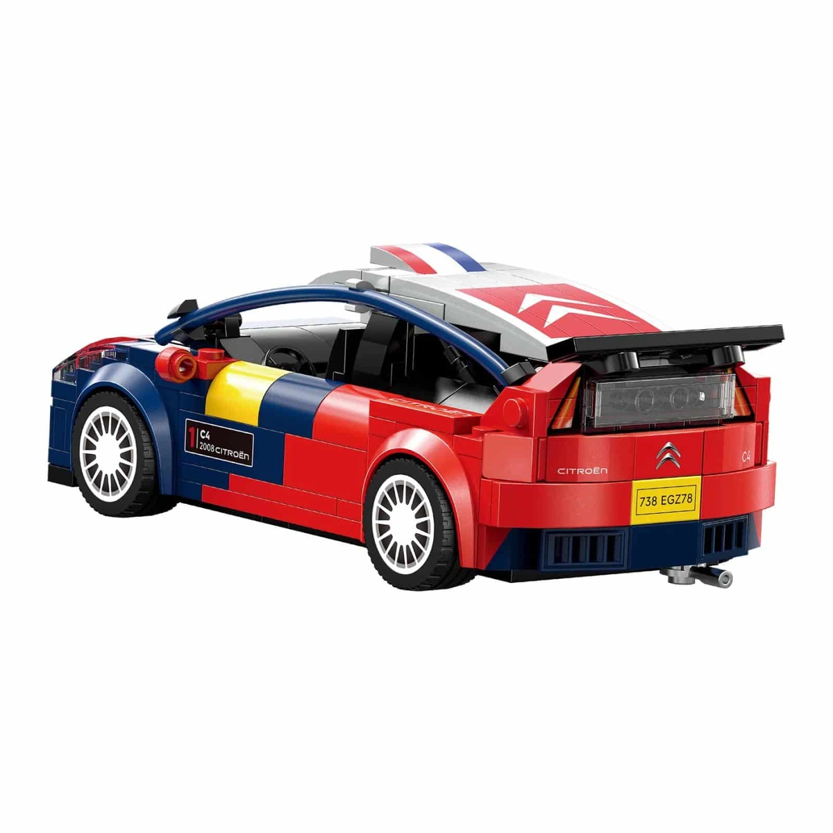C55033W Rallyewagen Modellbausatz im Maßstab 1:24 296 Teile – Bild 2