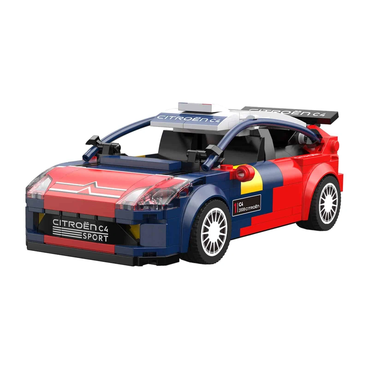 C55033W Rallyewagen Modellbausatz im Maßstab 1:24 296 Teile – Bild 3