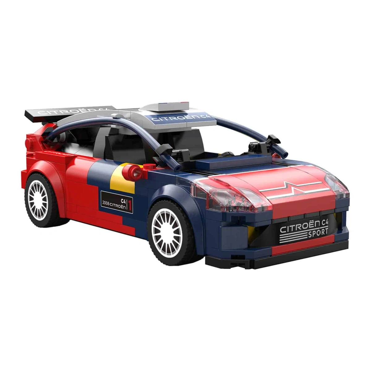 C55033W Rallyewagen Modellbausatz im Maßstab 1:24 296 Teile – Bild 4
