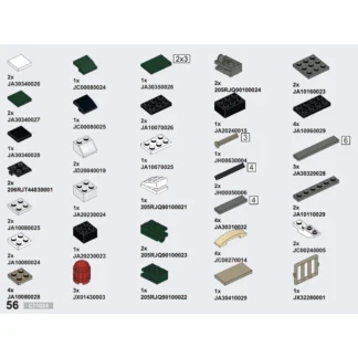 C71024W Mighty Airplanes Konstruktionsset 226 Teile