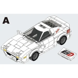CaDA C55012W Initial-D Mazda FC35 RX-7 Modellbausatz 1:24 282 Teile