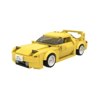 CaDA C55013W Initial-D Mazda RX-7 Bausteinmodell im Maßstab 1:24 278 Teile
