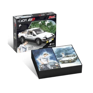CaDa C61024W Initial-D Toyota AE86 Trueno Modellbausatz 1:12 1324 Teile
