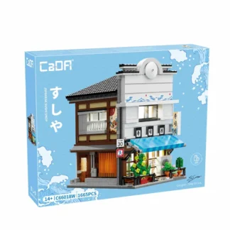 C66018W Japanisches Sushi-Restaurant 1665 Teile