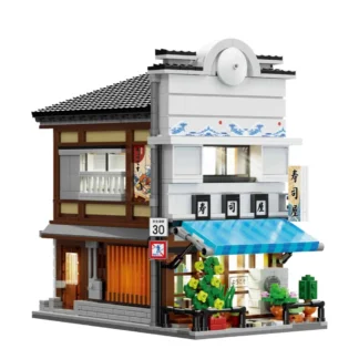 C66018W Japanisches Sushi-Restaurant 1665 Teile