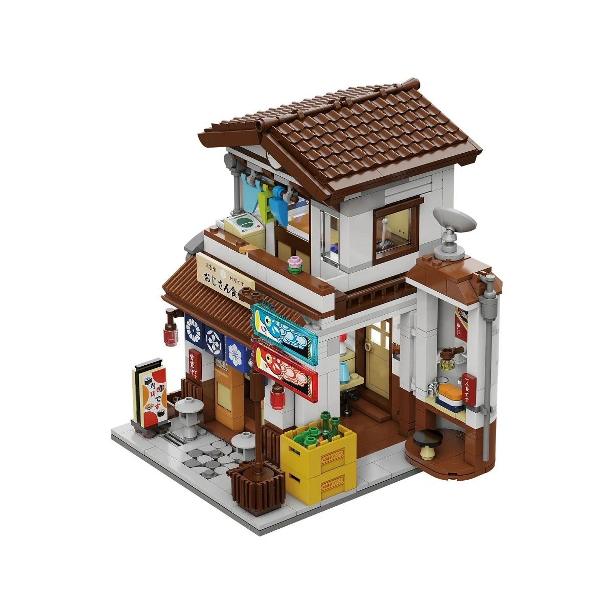C66014W Kantine im japanischen Stil 861 Teile 3 C66014W Kantine im japanischen Stil 861 Teile – Bild 3