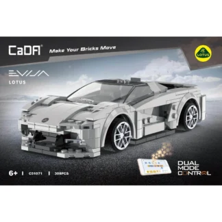CaDA C51071W Lotus Evija Rennwagen Modellbausatz 308 Teile