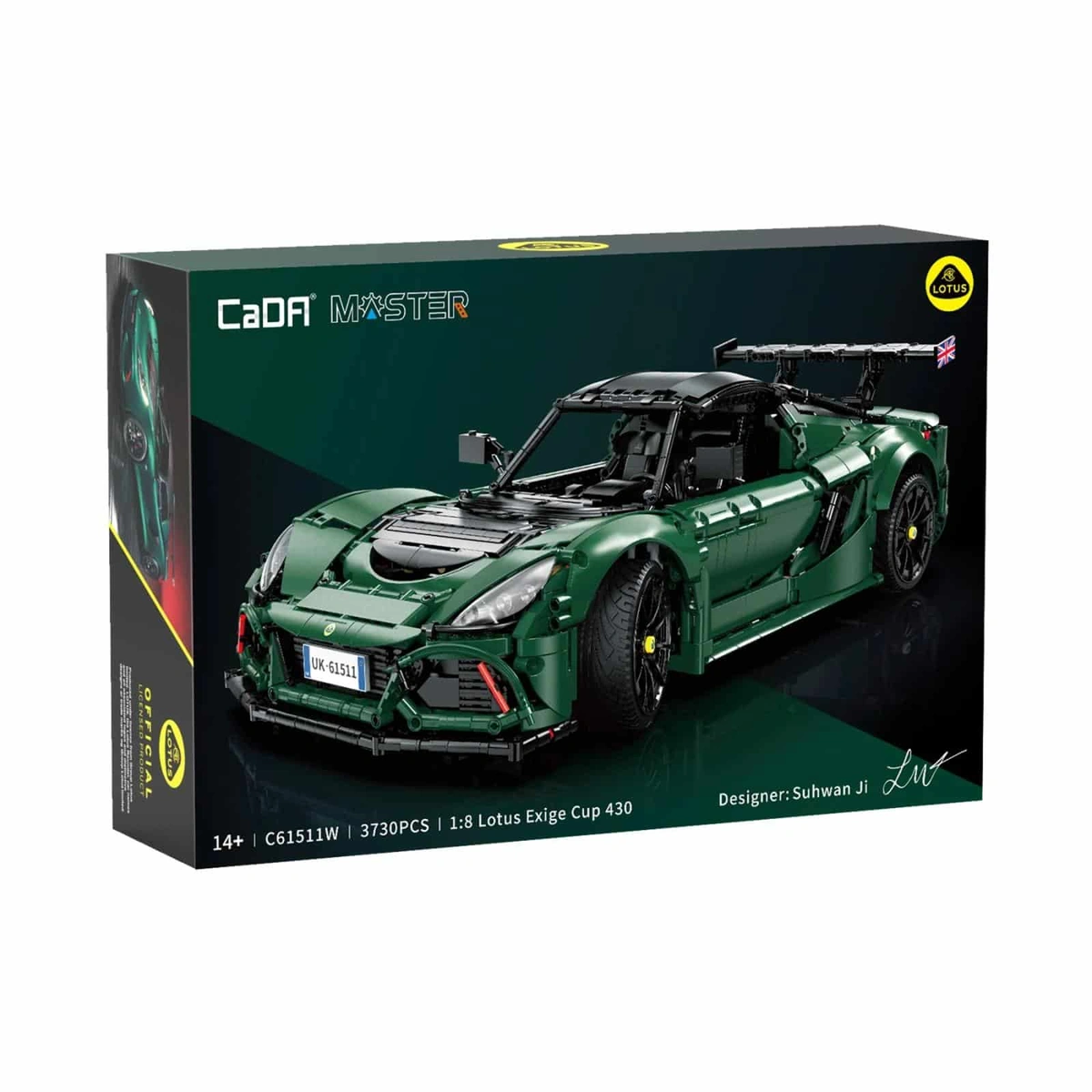 C61511W Lotus Exige Cup 430 Bausatz im Maßstab 1:8 3730 Teile 4 C61511W Lotus Exige Cup 430 Bausatz im Maßstab 1:8 3730 Teile – Bild 4