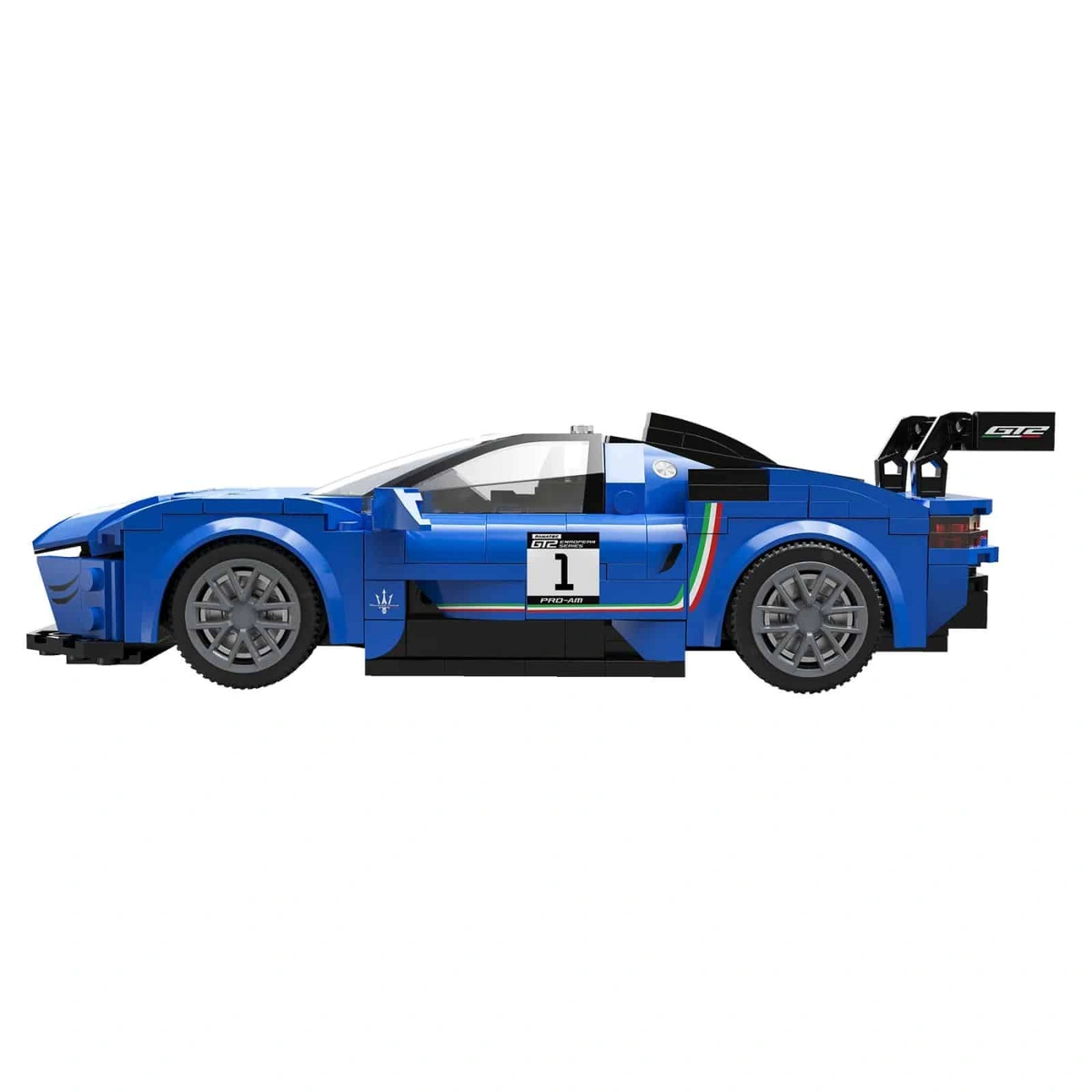 C51089W Maserati GT2 Rennwagen Bauset 1:20 320 Teile – Bild 3