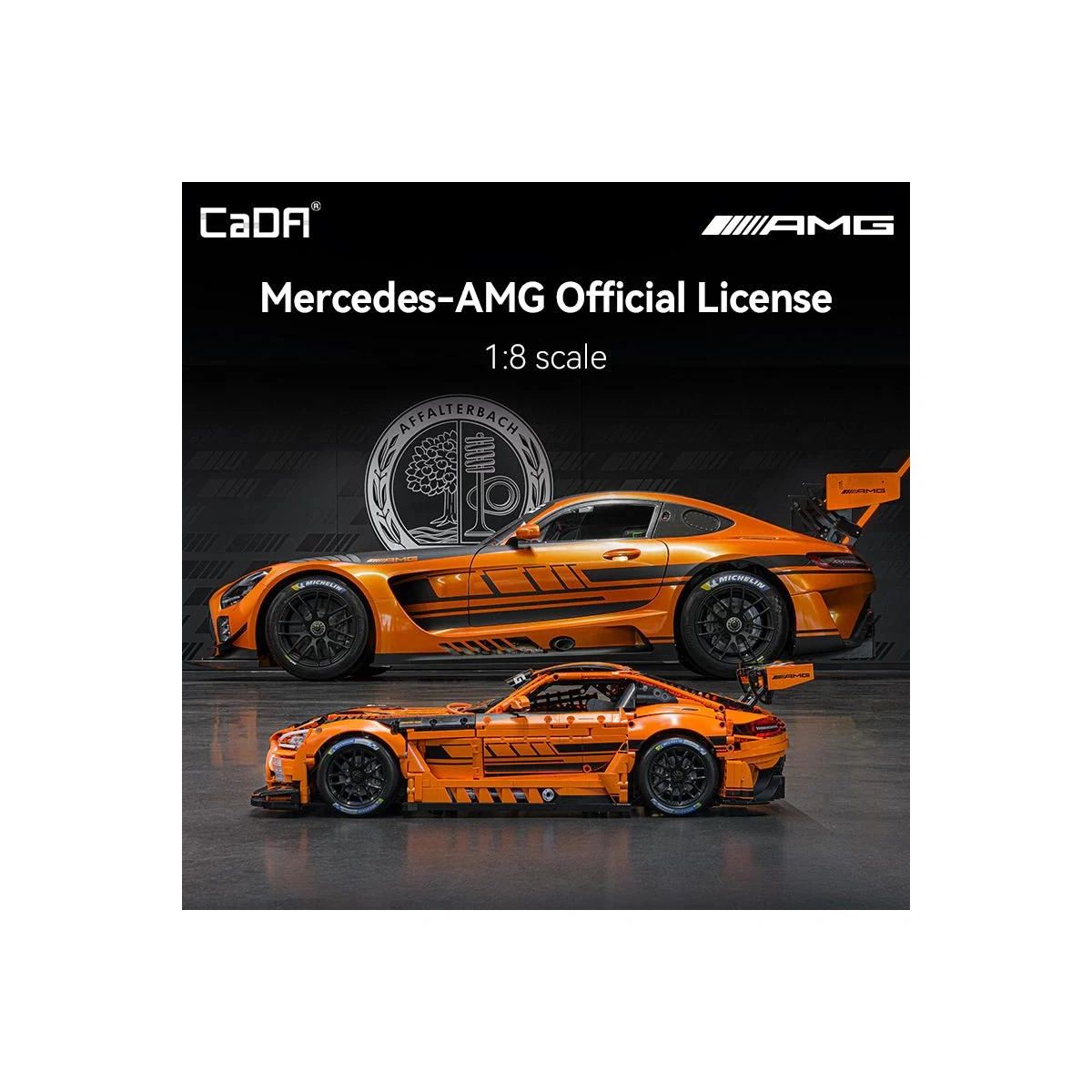 C64008W Mercedes AMG GT3 Rennwagen im Maßstab 1:8 5466 Teile 10 C64008W Mercedes AMG GT3 Rennwagen im Maßstab 1:8 5466 Teile – Bild 10