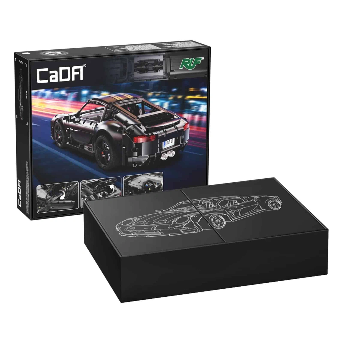 C63006W RUF GT Sportwagen Bauset 1:10 1655 Teile – Bild 3