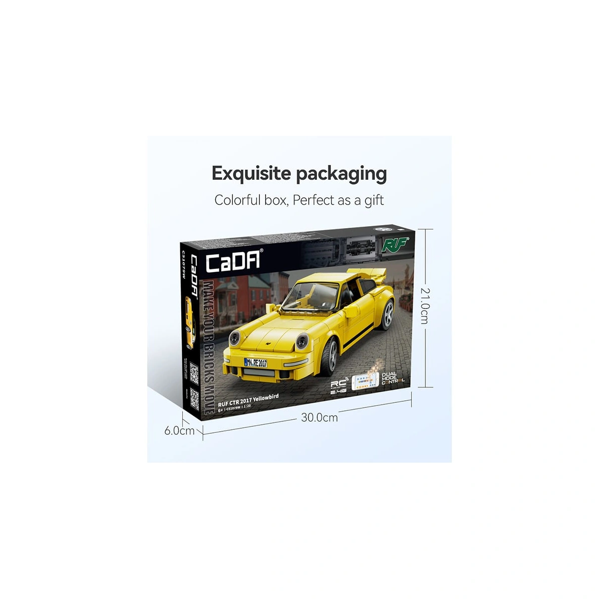 C51079W Bausatz Sportwagen Yellow Bird 235 Teile 11 C51079W Bausatz Sportwagen Yellow Bird 235 Teile – Bild 11