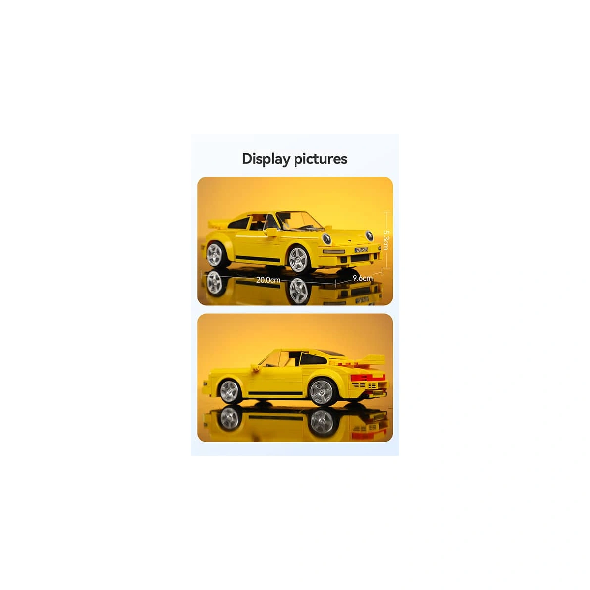 C51079W Bausatz Sportwagen Yellow Bird 235 Teile 17 C51079W Bausatz Sportwagen Yellow Bird 235 Teile – Bild 17
