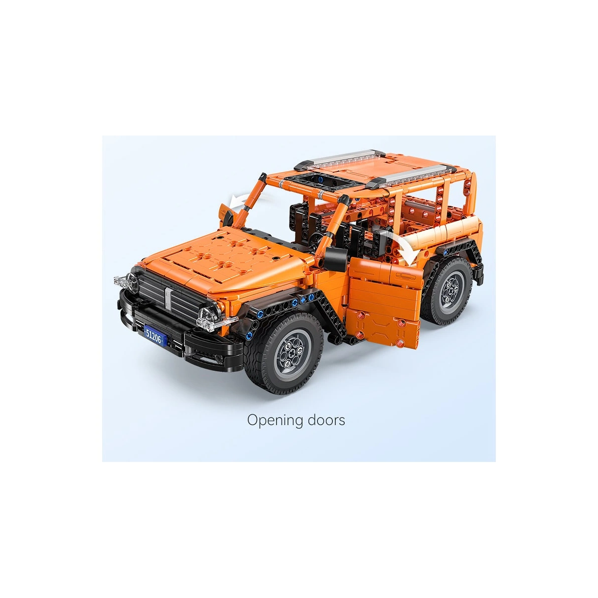C51206W SUV Bauset 1:14 561 Teile – Bild 5