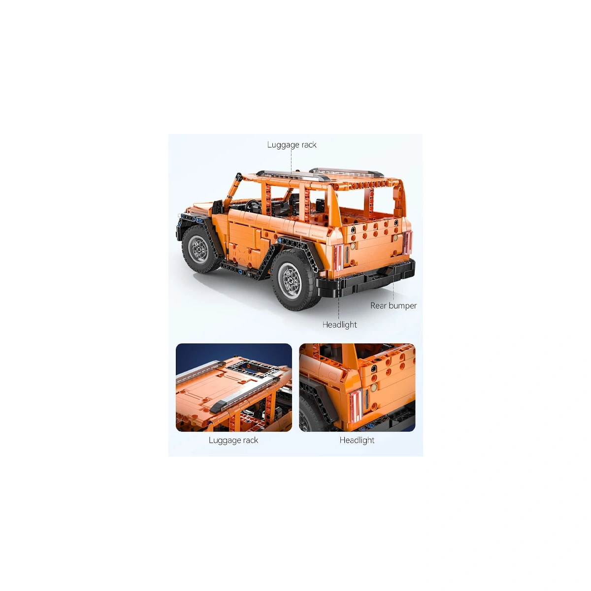 C51206W SUV Bauset 1:14 561 Teile – Bild 12