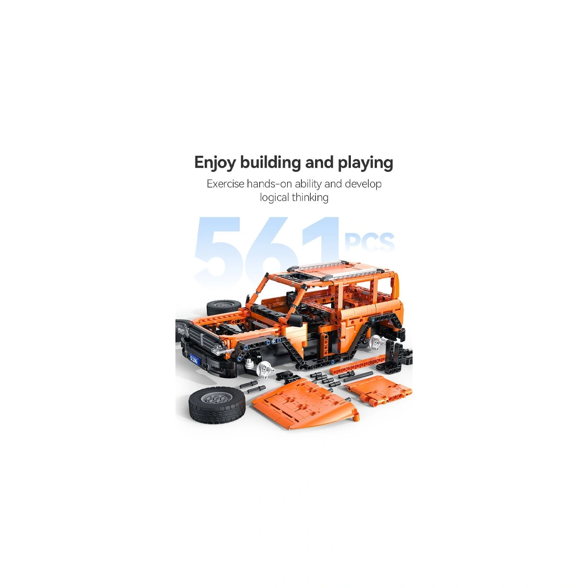C51206W SUV Bauset 1:14 561 Teile – Bild 16