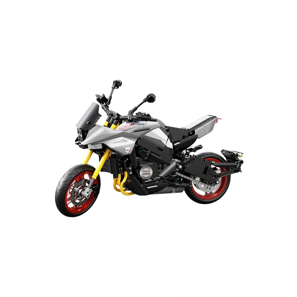 C59021W Motorrad Modellbausatz Suzuki Katana im Maßstab 1:6 1104 Teile – Bild 3