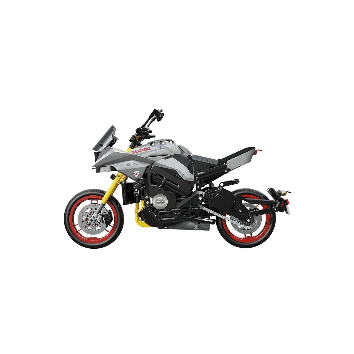 C59021W Motorrad Modellbausatz Suzuki Katana im Maßstab 1:6 1104 Teile – Bild 5