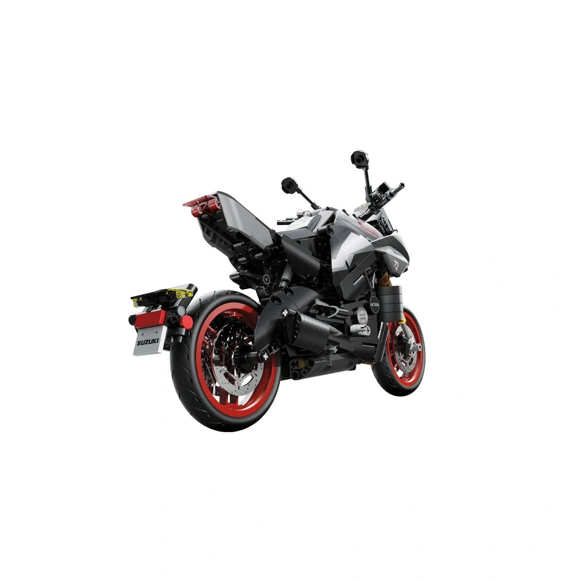 C59021W Motorrad Modellbausatz Suzuki Katana im Maßstab 1:6 1104 Teile – Bild 6