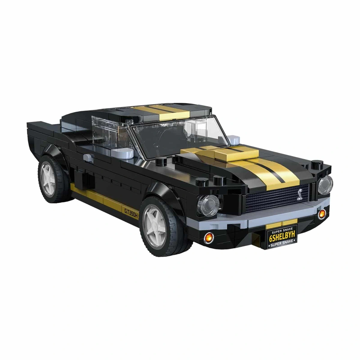 C55034W Shelby GT 350H Bausteinmodell im Maßstab 1:24 285 Teile 2 C55034W Shelby GT 350H Bausteinmodell im Maßstab 1:24 285 Teile – Bild 2