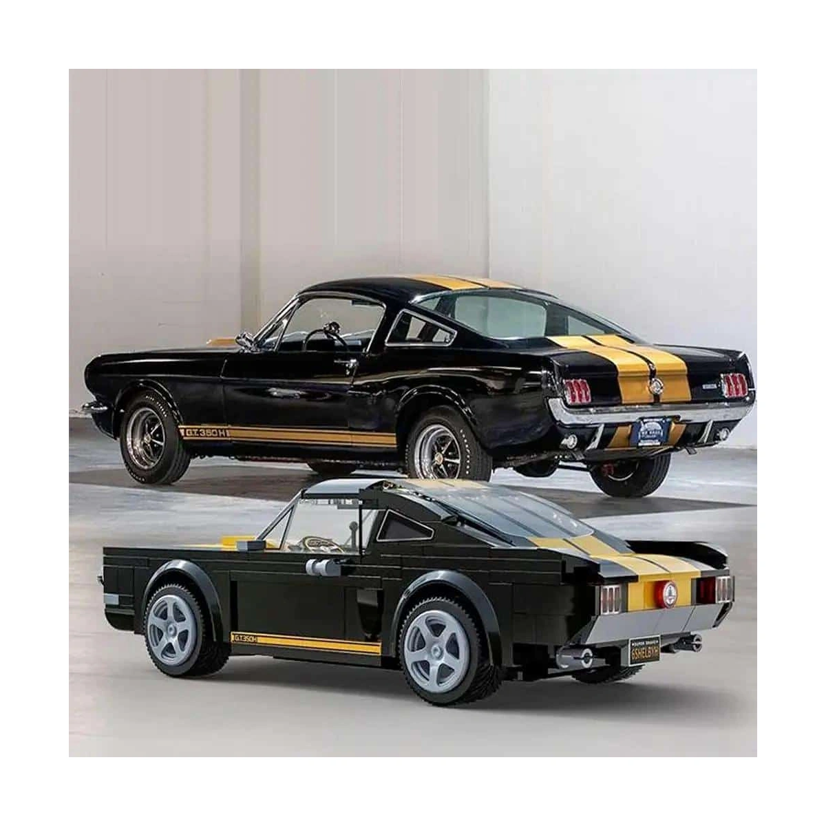 C51093W Shelby GT350H Bausteinmodell im Maßstab 1:20 292 Teile 4 C51093W Shelby GT350H Bausteinmodell im Maßstab 1:20 292 Teile – Bild 4