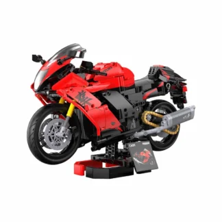 C64051W Suzuki Hayabusa Motorrad Modellbausatz im Maßstab 1:6 1043 Teile