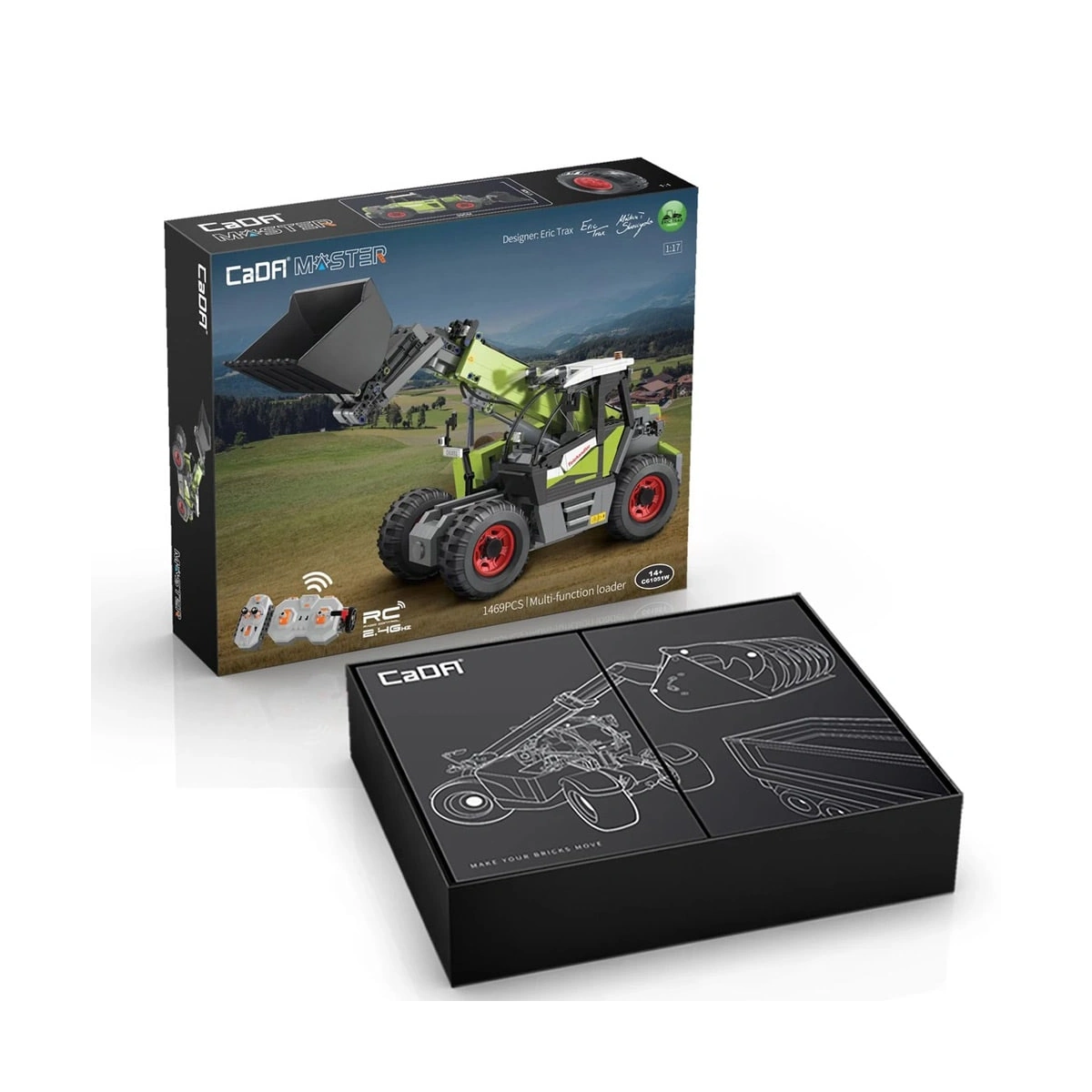 CaDA C61051W Teleskoplader 1:17 1469 Teile – Bild 2