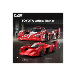 C55040W Toyota GT-One Rennwagen im Maßstab 1:24 272 Teile