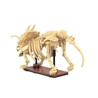C59013W Triceratops Dinosaurier Bauset 272 Teile