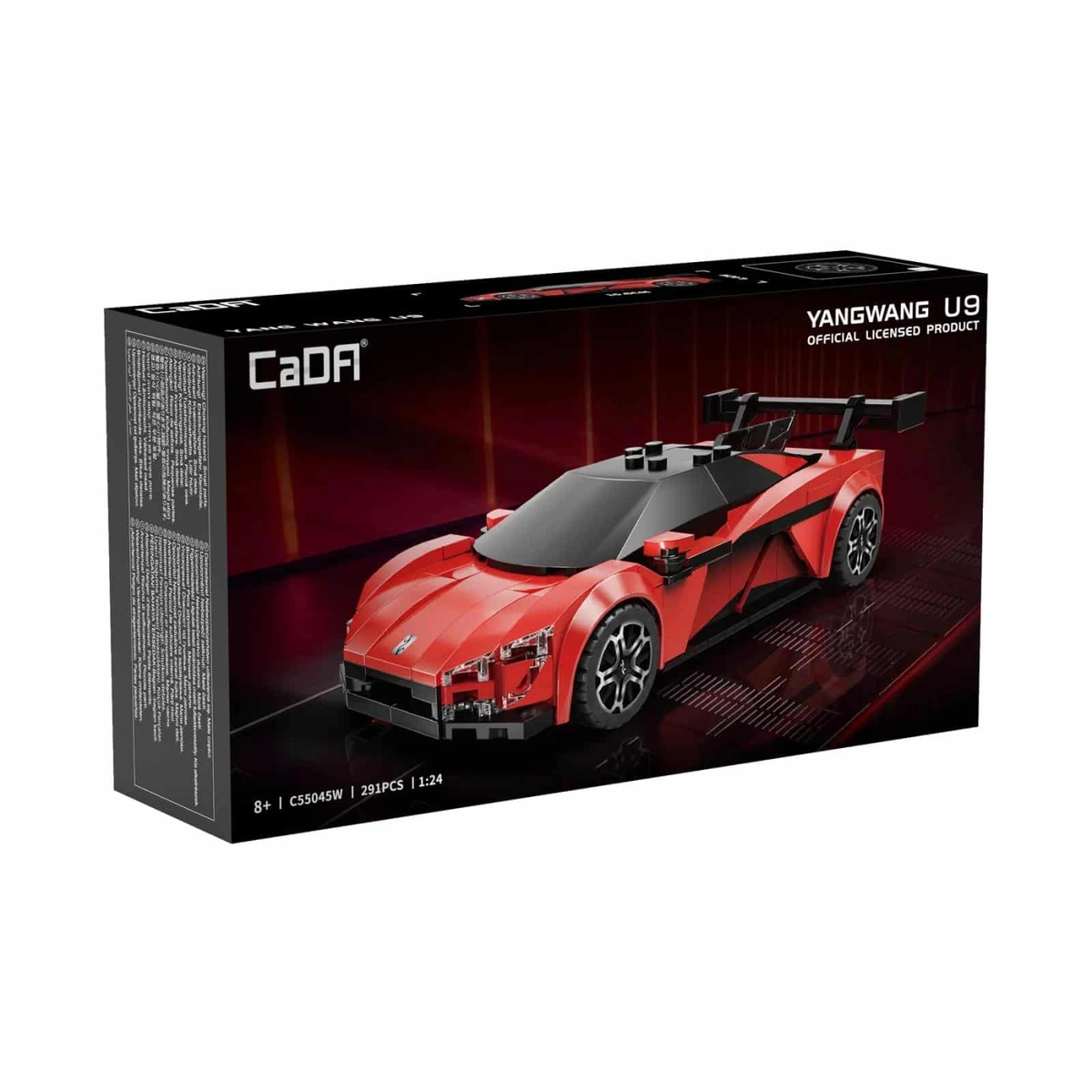 C55045W Supercar Bauset im Maßstab 1:24 291 Teile – Bild 2