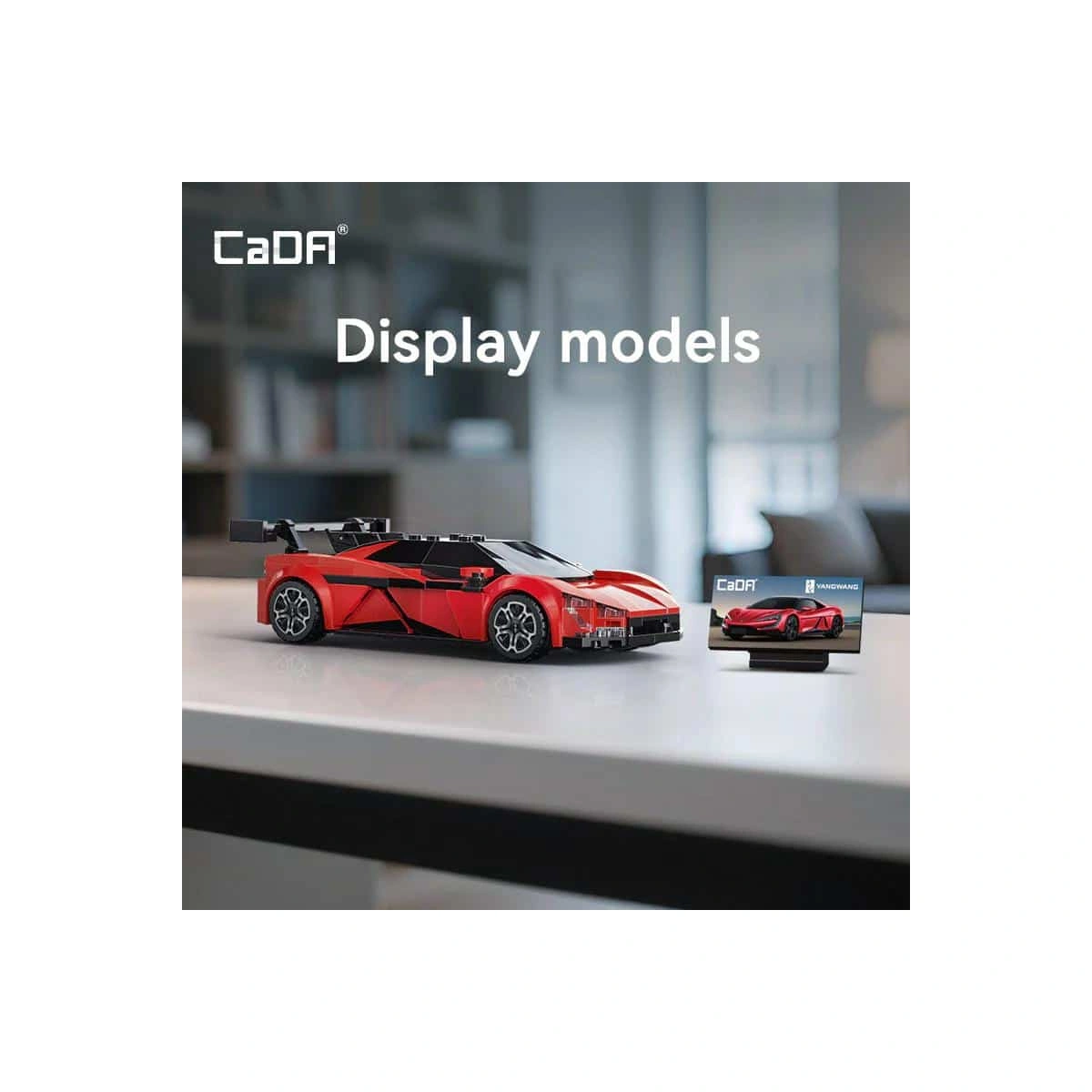 C55045W Supercar Bauset im Maßstab 1:24 291 Teile – Bild 11