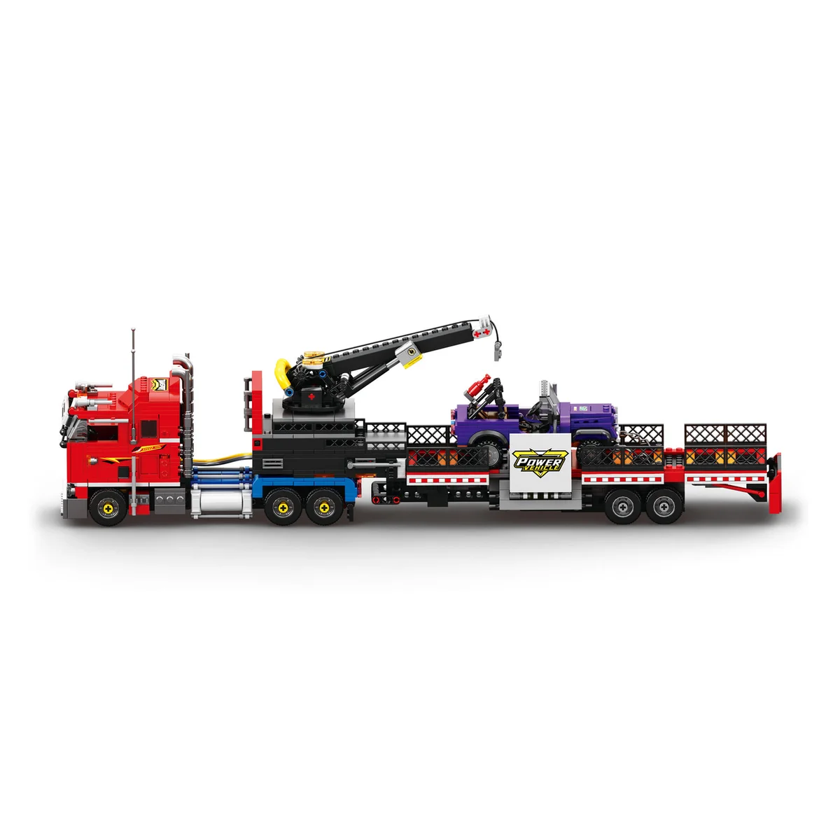Klocki REOBRIX 843 Ciężarówka z naczepą (1387 elementów) 6 Klocki REOBRIX 843 Ciężarówka z naczepą (1387 elementów) – Bild 6
