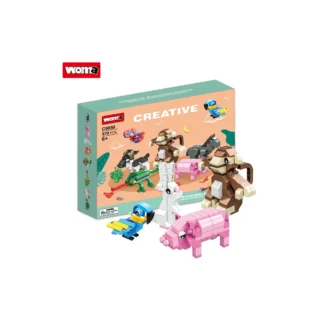 woma WC9050 Bausteine Tierchen 16in1