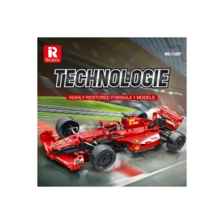 Reobrix 11007 Ferngesteuerter Formel-1-Rennwagen 928 Teile Klemmbaustein Set