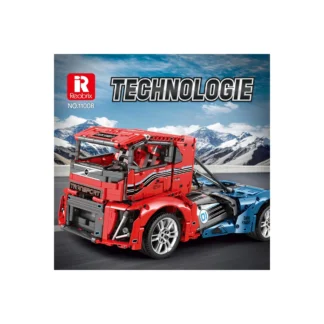 Reobrix 11008-D Ferngesteuerter Racing Truck 2116 Teile Klemmbaustein Set