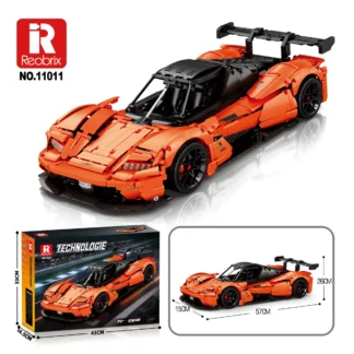 Reobrix 11011 KTM X-Bow GT2 Rennwagen Klemmbaustein Set