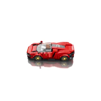 Reobrix 11027 Ferrari Daytona SP3 Supersportwagen Baustein-Modell 275 Teile Klemmbaustein Set