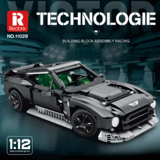 Reobrix 11028 Supersportwagen Bausatz im MaÃŸstab 1:12 1638 Teile Klemmbaustein Set