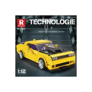 Reobrix 11030 Sportwagen Muscle Car 1740 Teile Klemmbaustein Set