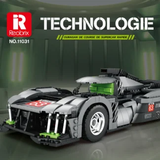 Reobrix 11031 Rennwagen Modellbausatz 1338 Teile Klemmbaustein Set