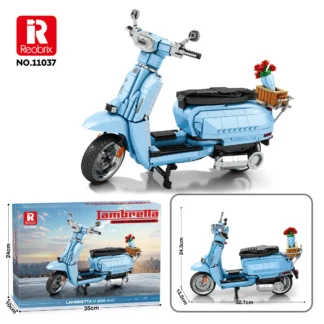 Reobrix 11037 Motorroller Lambretta V200 Special Klemmbaustein Set