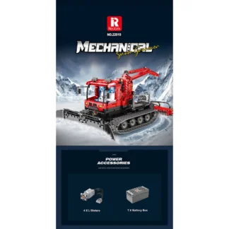 Reobrix 22019 Ferngesteuerte Pistenraupe 1100 Teile Klemmbaustein Set